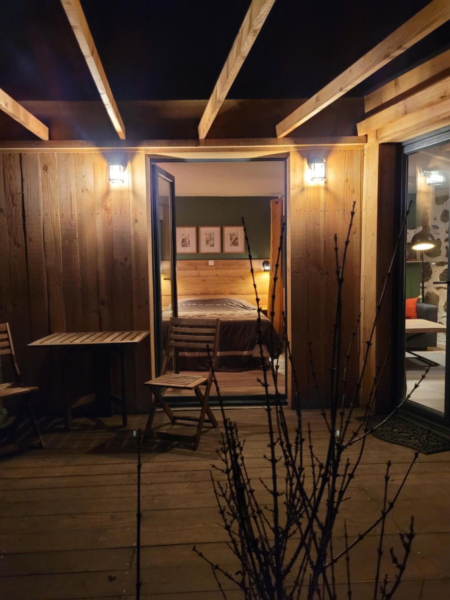 La Maisonnette Sous Le Cerisier Bergonne Esterno foto