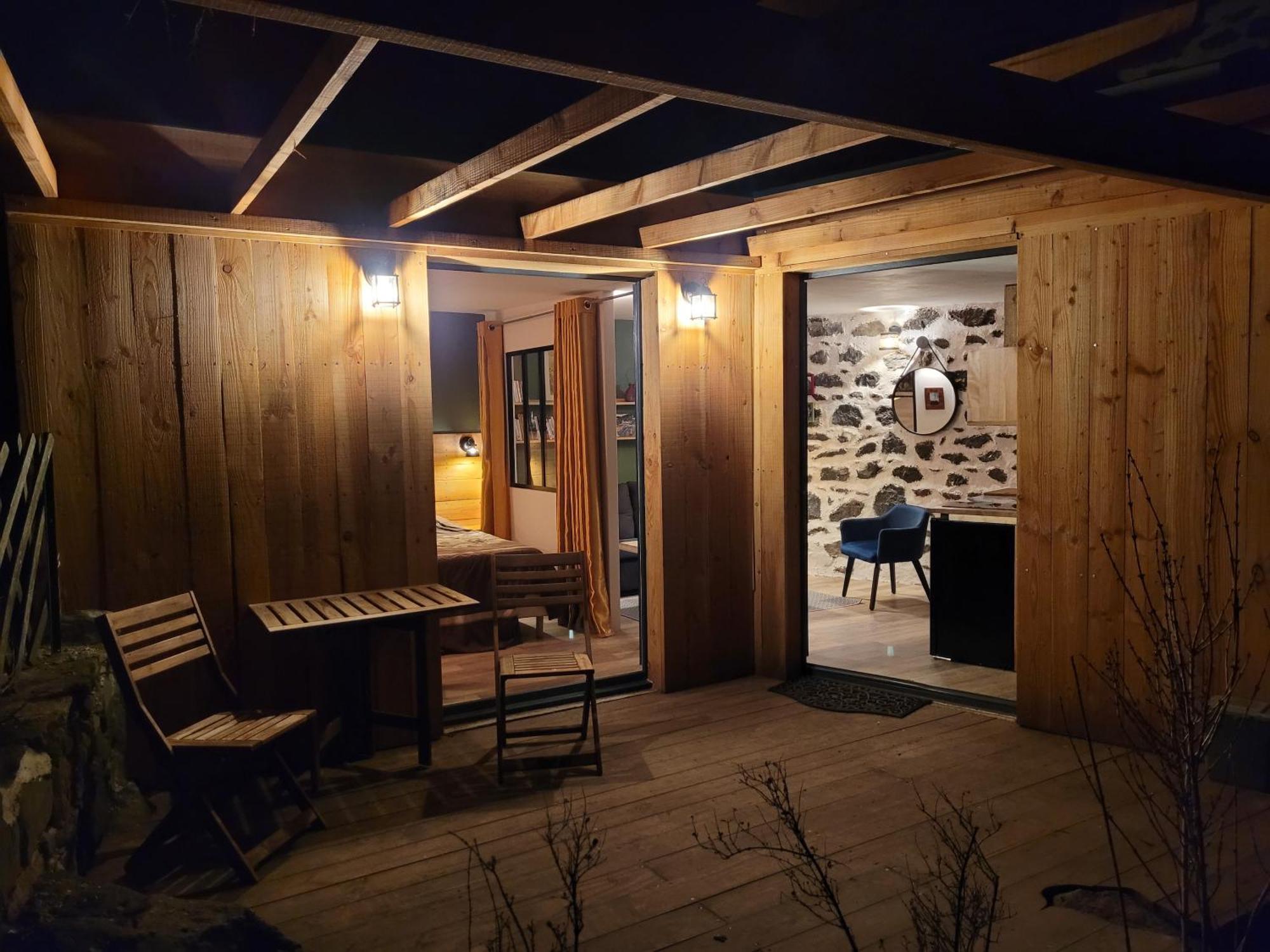 La Maisonnette Sous Le Cerisier Bergonne Esterno foto