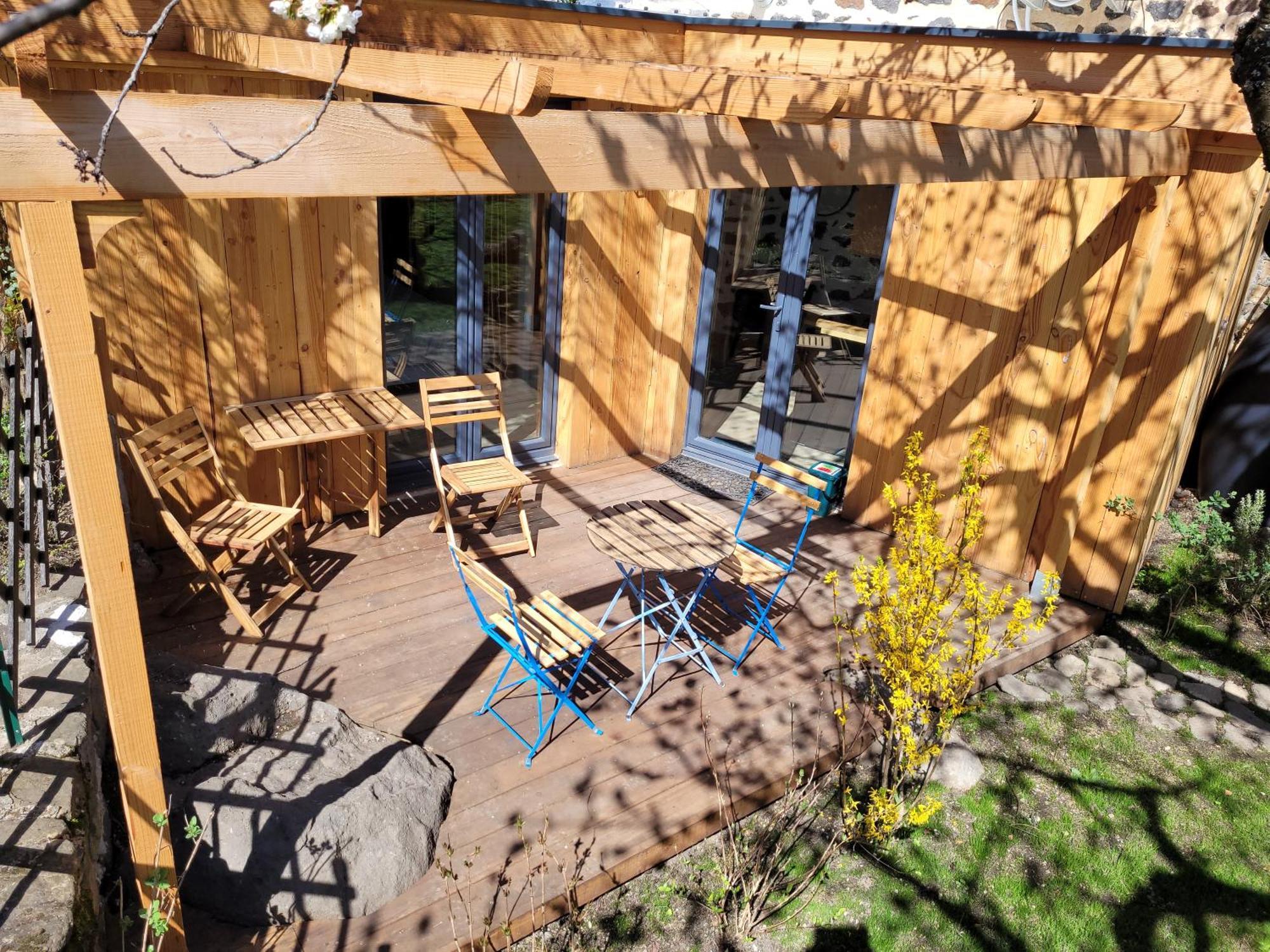 La Maisonnette Sous Le Cerisier Bergonne Esterno foto